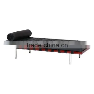 Genuine Leather Knoll Barcelona Bed thumbnail-2