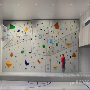 Indoor Climbing Walls for Home Decoration in Guangdong, Outdoor Bouldering Climbing Walls for Villa Courtyards, Installation and Production of Climbing Walls for Hotels and Homestays in South China, Promoting Sports Health and Enhancing Taste and Quality thumbnail-2