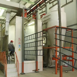 Energy-Saving Gas-Fired Powder Coating Line for Mechanical Equipment, 180°C Max Temperature thumbnail-2