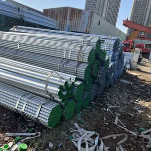 Hot Dipped Uniform Zinc Coating Anti Corrosion Galvanized Steel Pipe For Water Fire Construction Engineering thumbnail-4