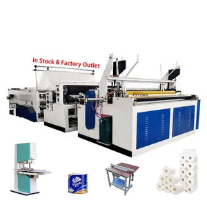 Full Automatic Small Toilet Paper Making Machine Toilet Paper Roll Making Machine Production Line Factory Price thumbnail-1