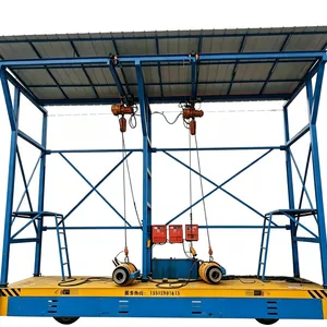 Intelligent Stressing Trolley With Omnidirectional Movement for Precast Beam Yard thumbnail-2