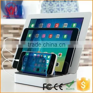 Patent Product 4 Ports USB Charging Dock for Smart Phone thumbnail-6