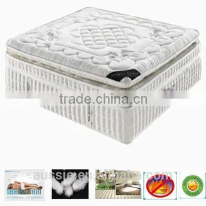 7 Star Hotel Fire Retardant Pocket Spring Mattress thumbnail-1