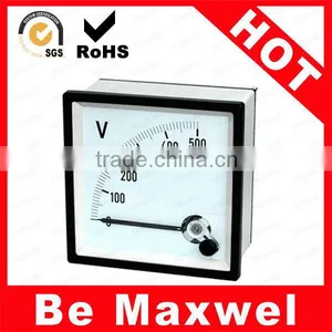 90 Degrees AC Analog Panel Meter Ammeter/voltmeter thumbnail-1