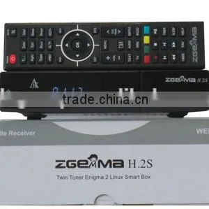 Original ZGEMMA H .2S Twin Tuner DVB-S2 + DVB-S2 Dual Core Satellite Receiver Support TF Memory Card thumbnail-3
