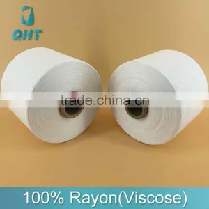 Wholesale Viscose Open End Yarn Spun Polyester Yarn Price for Weaving thumbnail-1