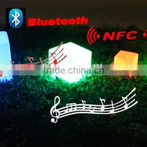 LED Luminaries Cube With Bluetooth Stereo & Remote Control YXF-4343B thumbnail-2