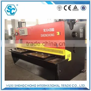 QC11Y 6X2500 Hydraulic Shearing Machine for Machine Shell Processing thumbnail-3