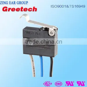 no Arm Solder PCB Waterproof Micro Switch for UL,CUL,5A 3A 5e4 SPDT thumbnail-2
