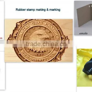 AZ-5030 40 W Rubber Stamp Making Machine With Laser thumbnail-3