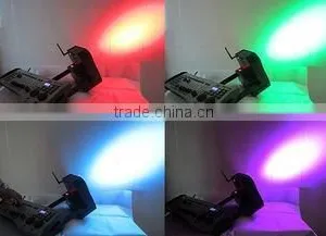 Wireless Dmx and Battery Rgbwa Led Falt Par, 9x15w RGBWA Led Flat Par, Multifunctional Led Flat Par thumbnail-5