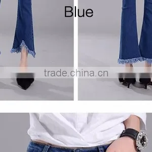 Ripped Jeans Women's Jeans Stock Jeans 980-543 thumbnail-3