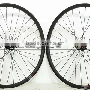 Mountain Bike Hookless XC Offset Tubeless Ready Wide 30mm Carbon Wheelset Clincher Pro 29" Mtb Carbon Asymmetrwheel thumbnail-3