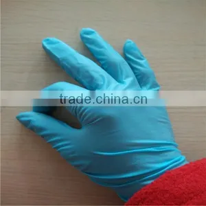 Powder Free Colored Disposable Nitrile Gloves thumbnail-2