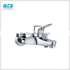 High Quality Chrome Plating Brass Bath Faucet With Diverter thumbnail-1