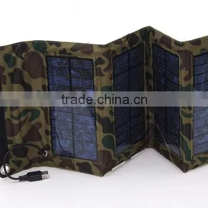 Foldable Flexibility Solar Power Bank Charger XHB-FE thumbnail-1