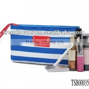 2016 New Designer Big Size High Quality Canvas Navy Blue Stripes Shoulder Bags Quality Choice thumbnail-4