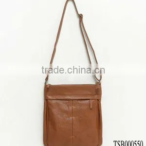 Hot Sale Fashion Men's Leather Messenger Bag thumbnail-1