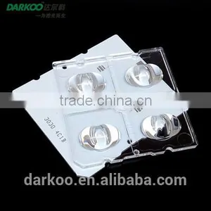 NEW TYPE 2M PMMA Optical Streetlight Led Lens DK5050-4H1-120*68-TII-M thumbnail-1