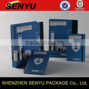 Four Color Printing White Folding Paper Box for Notebook thumbnail-4