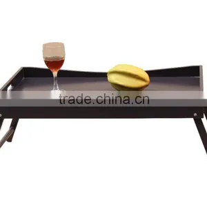 Wooden Folding Bed Laptop Table thumbnail-1