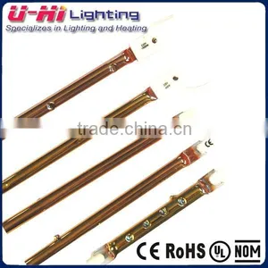 Gold Infrared Halogen Heating Tube HeLeN 1500W thumbnail-2
