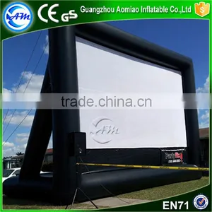 Best Selling PVC Outdoor Air Screen Inflatable Projector Screens Inflatable Movie Screen for Sale thumbnail-2