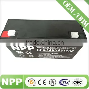 6v14ah Solar Batery Gel Battery Ups Rechargable Battery 20hr Rechargeable thumbnail-1