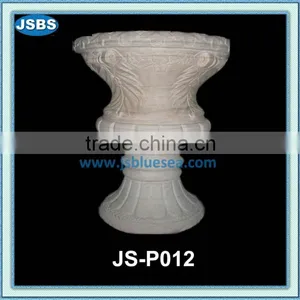 Hand Carved Natural Stone Flowerpot thumbnail-1