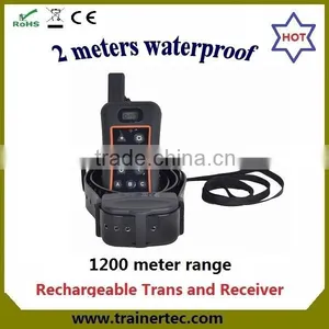 New Products Looking for Distributor 1200Meter Remote Dog Shock Collar thumbnail-1