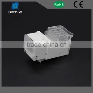 Modular Jack Rj11 8p4c, Tooless Rj11 Cat3 Utp Female Keystone Jack thumbnail-3
