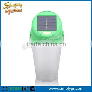 (hot) CE/Rohs/FCC/IPX41 Fishing Biking Hiking Camp Rechargeable Solar Lantern thumbnail-3