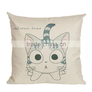 100% Polyester Home Decorative Digital Printing Cheap Cushion Cover thumbnail-6