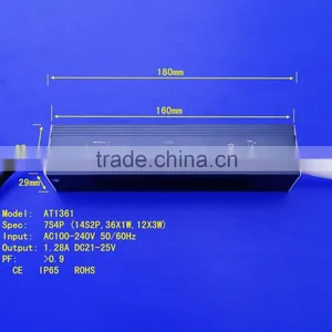 AC100V 220V 28W 7x4 Waterproof Led Power Supply For LED Street Light thumbnail-4