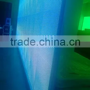 Shenzhen Factory P12.5 Mesh Led Display/curtain Led Display/gridding Led Display Screen/indoor Outdoor Led Display Screens thumbnail-1