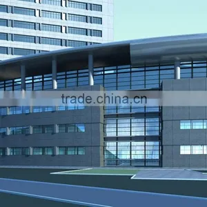Glazed Aluminum Curtain Wall With All Accessories thumbnail-4