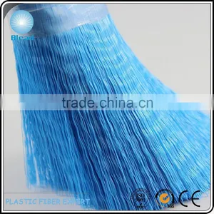 Different Blue Colours PP Plastic Bristle Made From Virgin Raw Material Complying With SGS Safety Regulations Supplier's Choice thumbnail-6