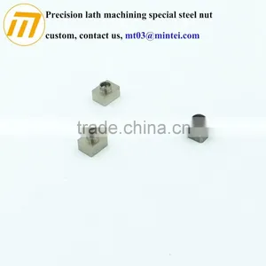 Customized CNC Machining Parts CNC Machining Steel Square Nuts thumbnail-2