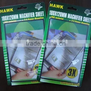 Magnifier Sheet, Handled Reading Magnifier, Light and Low Cost thumbnail-1