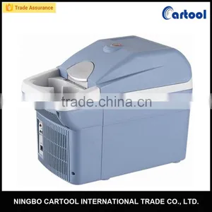 16L Portable 12V Cooler Warmer Car Fridge Travel Refrigerator Electric Truck Freezer With Compass thumbnail-1
