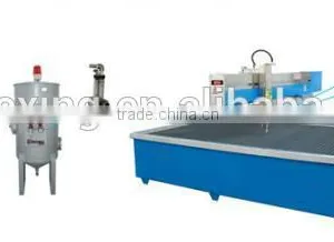 China High Quality CNC Water Jet Cutting Machine for Marble/granite/foam/stone Grooving Water Jet Cutting Machine thumbnail-1