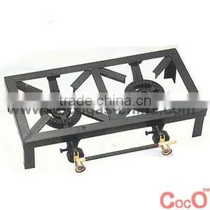 Table Gas Cooker With Two Stoves thumbnail-1