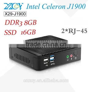 Intel J1900 Computer Case Mini PC Computer Keyboard Window Laptop Computer Mini PC thumbnail-1