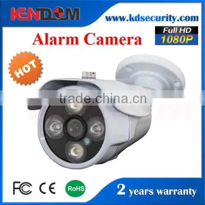 Kendom High Quality Alarm Bullet With Siren Optional 2MP Infrared Full HD 1080P Waterproof IP67 AHD CCTV Camera thumbnail-1