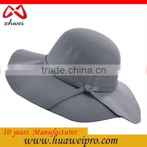 Wholesale Fashion Fedora Hats With Wholesale Custom Satin Ribbons thumbnail-5