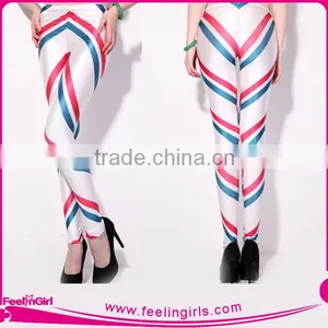 Hottest Golden Supplier Wholesale Strip Women Leggings Pants thumbnail-6