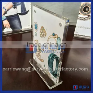 China Factory 5x7 Clear Acrylic Frames / Acrylic Maganetic Photo Frame thumbnail-6