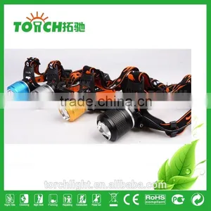 CRE E XM-L T6 LED Zoom Rechargeable Headlamp Headlight 2000LM With Car/AC Charger thumbnail-6