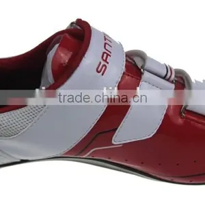 2016 Road Cycling Shoe Bike Shoes Compatibility SPD System With 3 Straps thumbnail-2